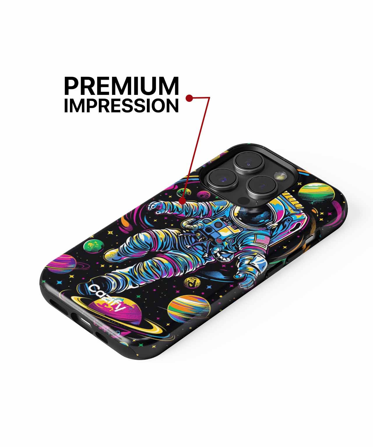Rocketing Through Cosmic Colors iPhone case Case Cazify - Delivery Canada