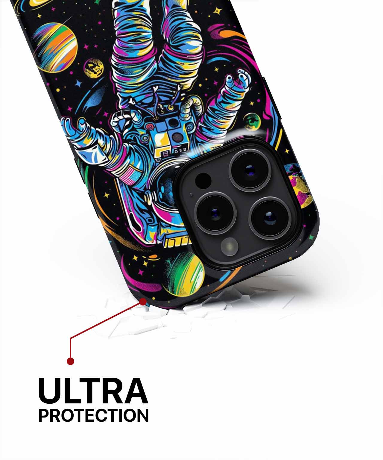 Rocketing Through Cosmic Colors iPhone case Case Cazify - Delivery Canada