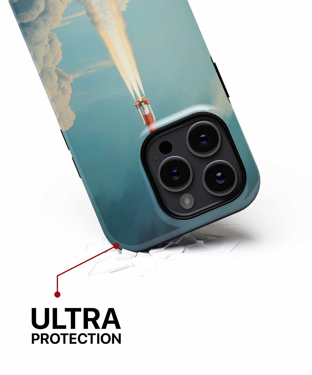 Rocketing Towards the Stars Adventure iPhone case Case Cazify - Delivery Canada