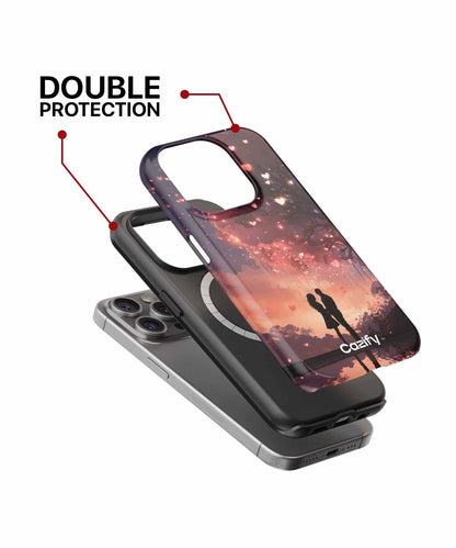 Romantic Hearts Under a Magical Tree iPhone case Case Cazify - Delivery Canada