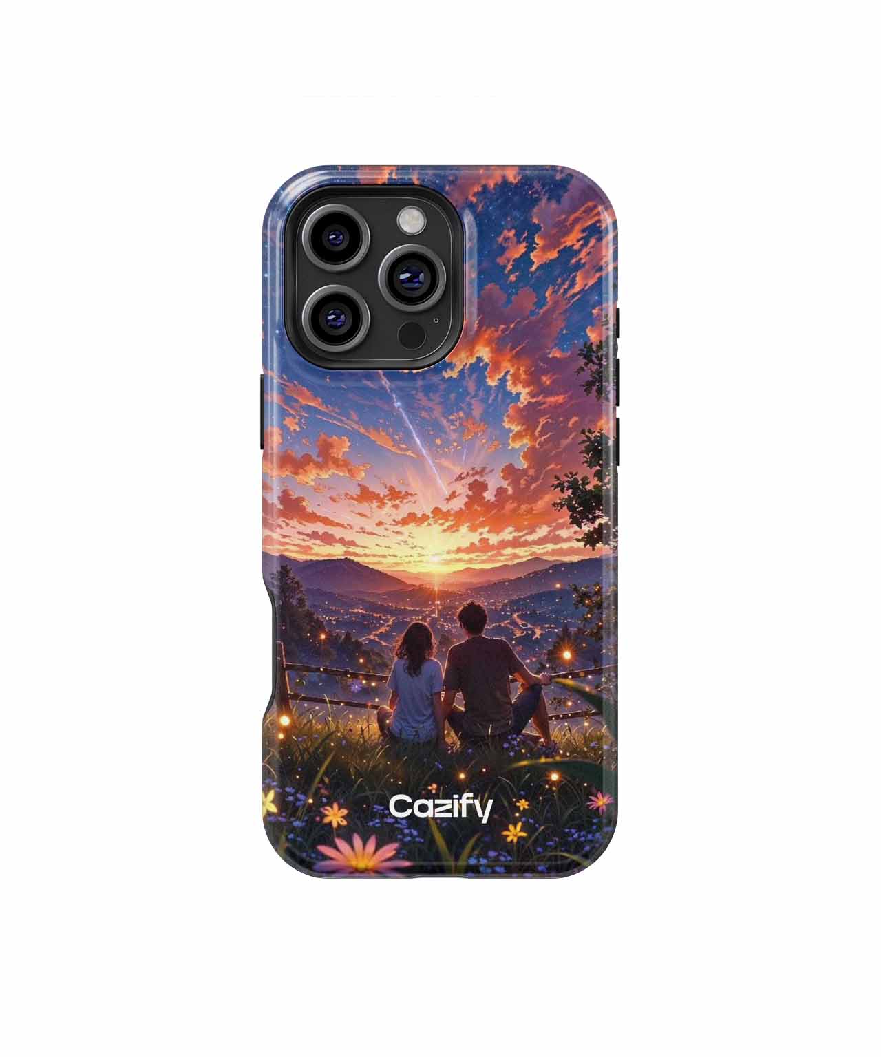 Romantic Sunset Stargazing Vibes iPhone case Case Cazify - Delivery Canada