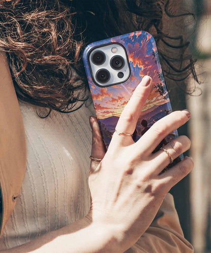 Romantic Sunset Stargazing Vibes iPhone case Case Cazify - Delivery Canada