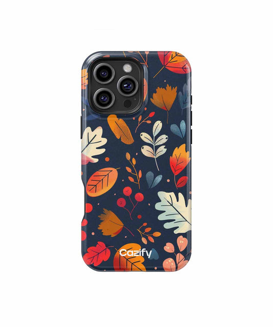 Rustic Autumn Leaves Dance Everywhere iPhone case Case Cazify - Delivery Canada