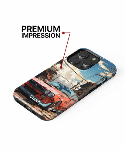 Rusty Rocket in a Forgotten Town iPhone case Case Cazify - Delivery Canada