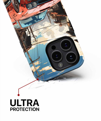 Rusty Rocket in a Forgotten Town iPhone case Case Cazify - Delivery Canada