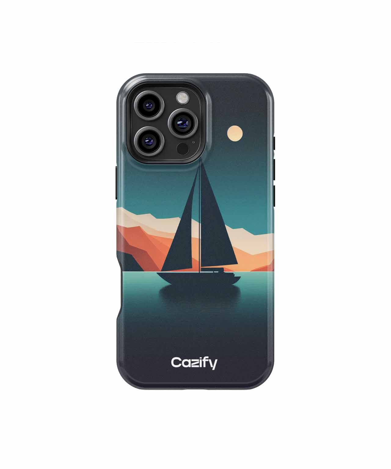 Sailing into a Colorful Sunset Dream iPhone case Case Cazify - Delivery Canada