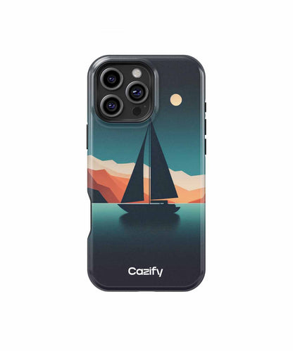 Sailing into a Colorful Sunset Dream iPhone case Case Cazify - Delivery Canada