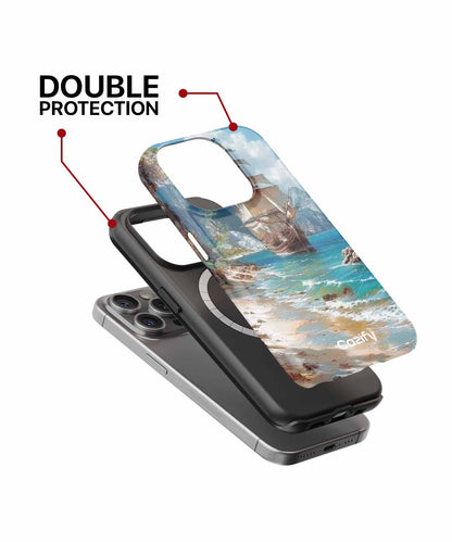 Sailing into Paradise with a Splash iPhone case Case Cazify - Delivery Canada