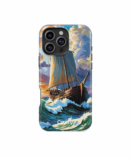 Sailing Into Sunset Adventure iPhone case Case Cazify - Delivery Canada