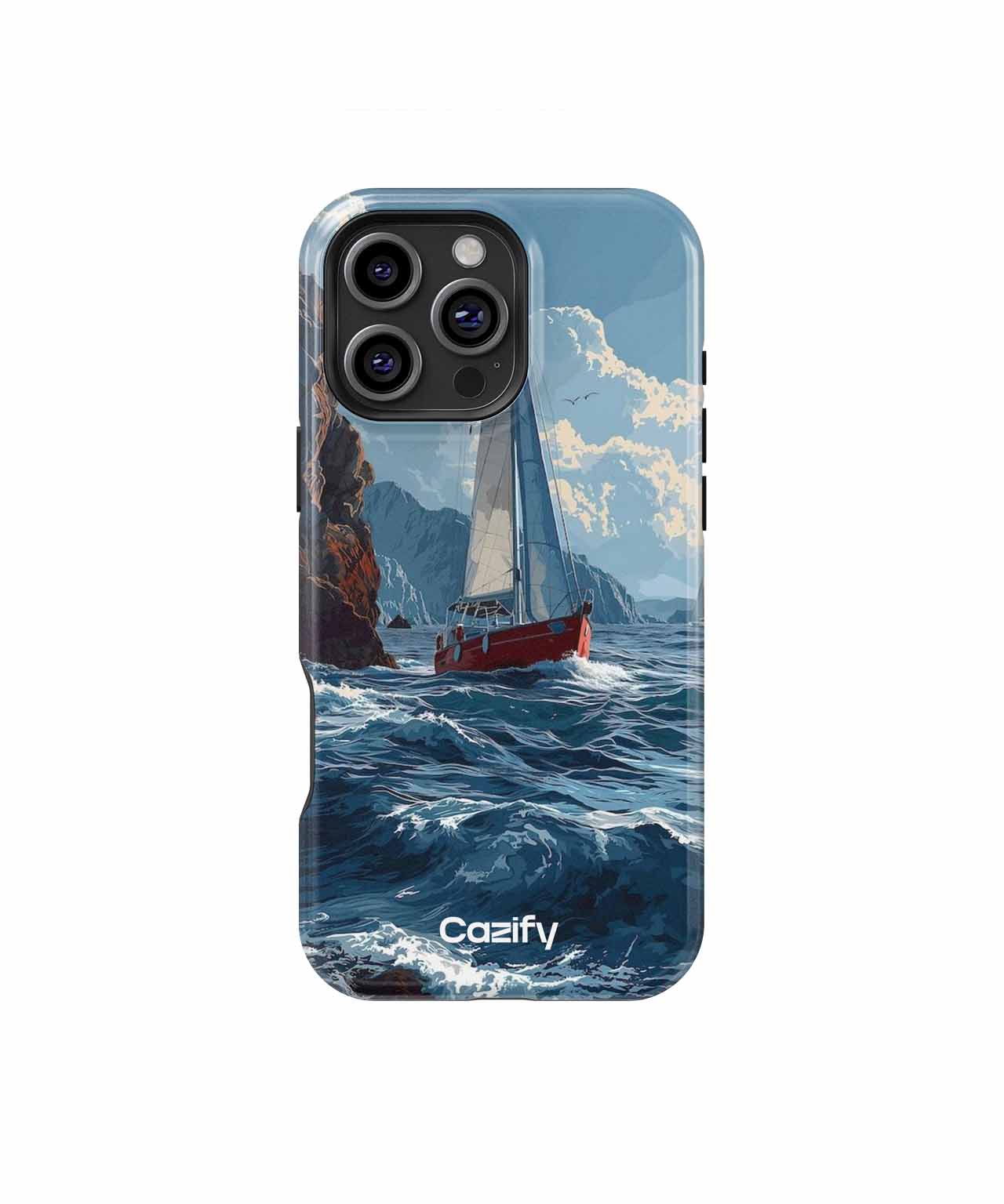 Sailing The Waves Of Adventure iPhone case Case Cazify - Delivery Canada