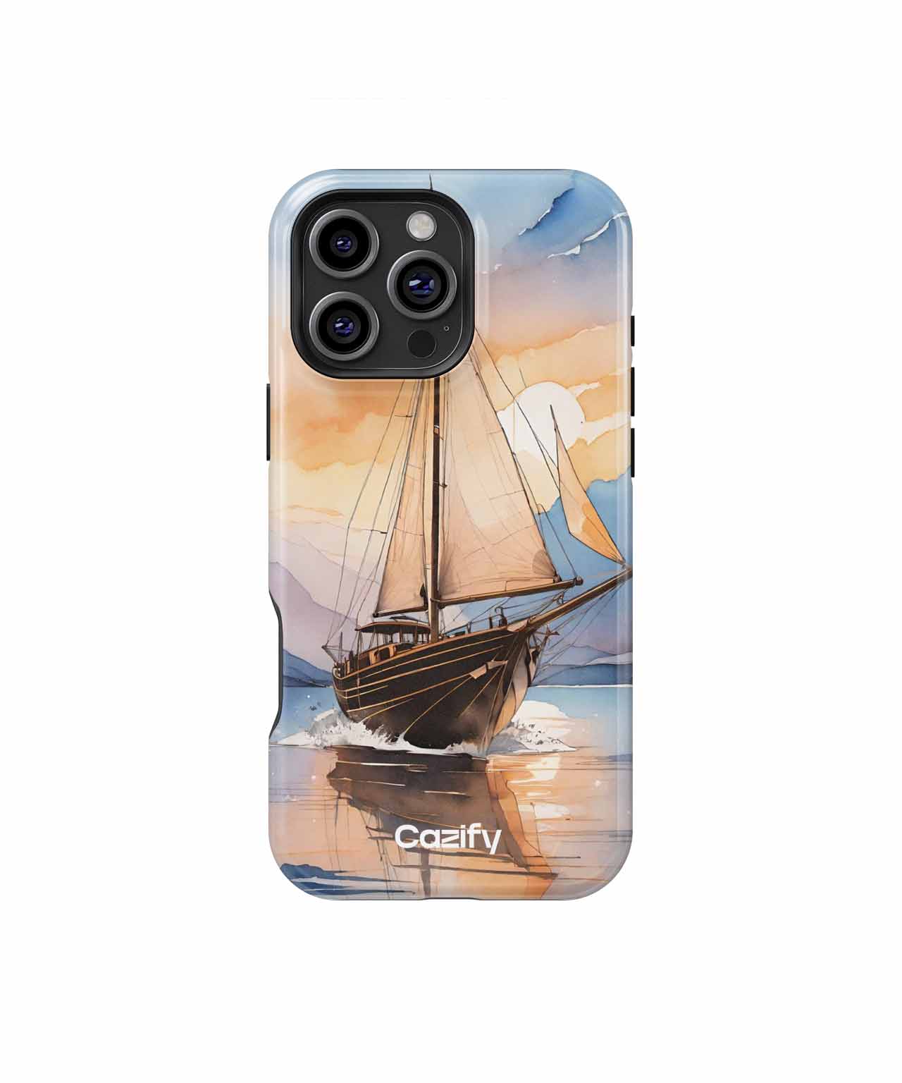 Sailing Through Sunny Dreamy Waters iPhone case Case Cazify - Delivery Canada
