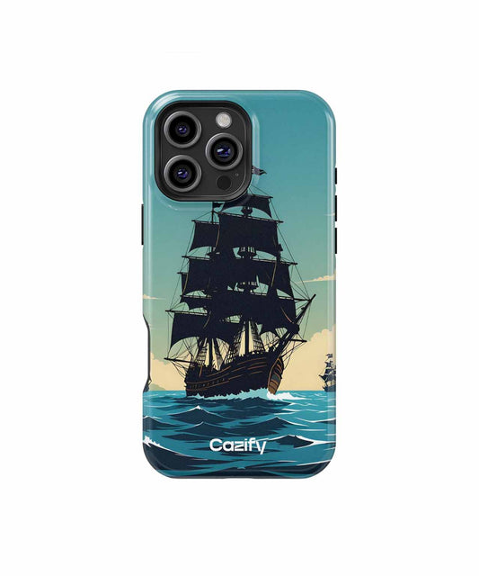 Sailing Through Wavy Adventures iPhone case Case Cazify - Delivery Canada