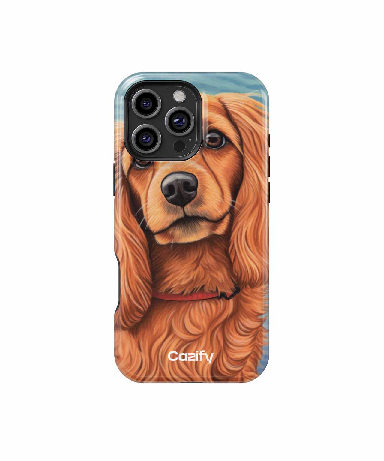 Sassy Golden Furball with Big Eyes iPhone case Case Cazify - Delivery Canada