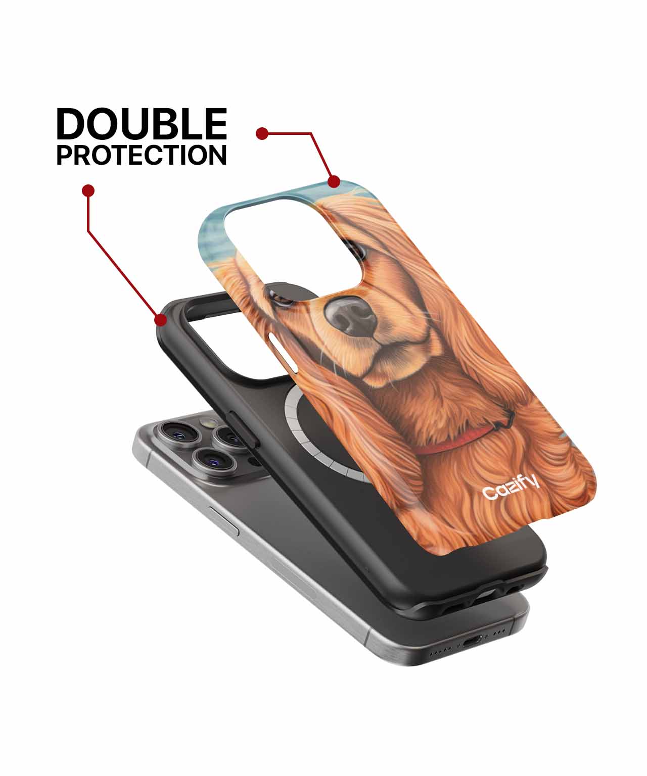 Sassy Golden Furball with Big Eyes iPhone case Case Cazify - Delivery Canada