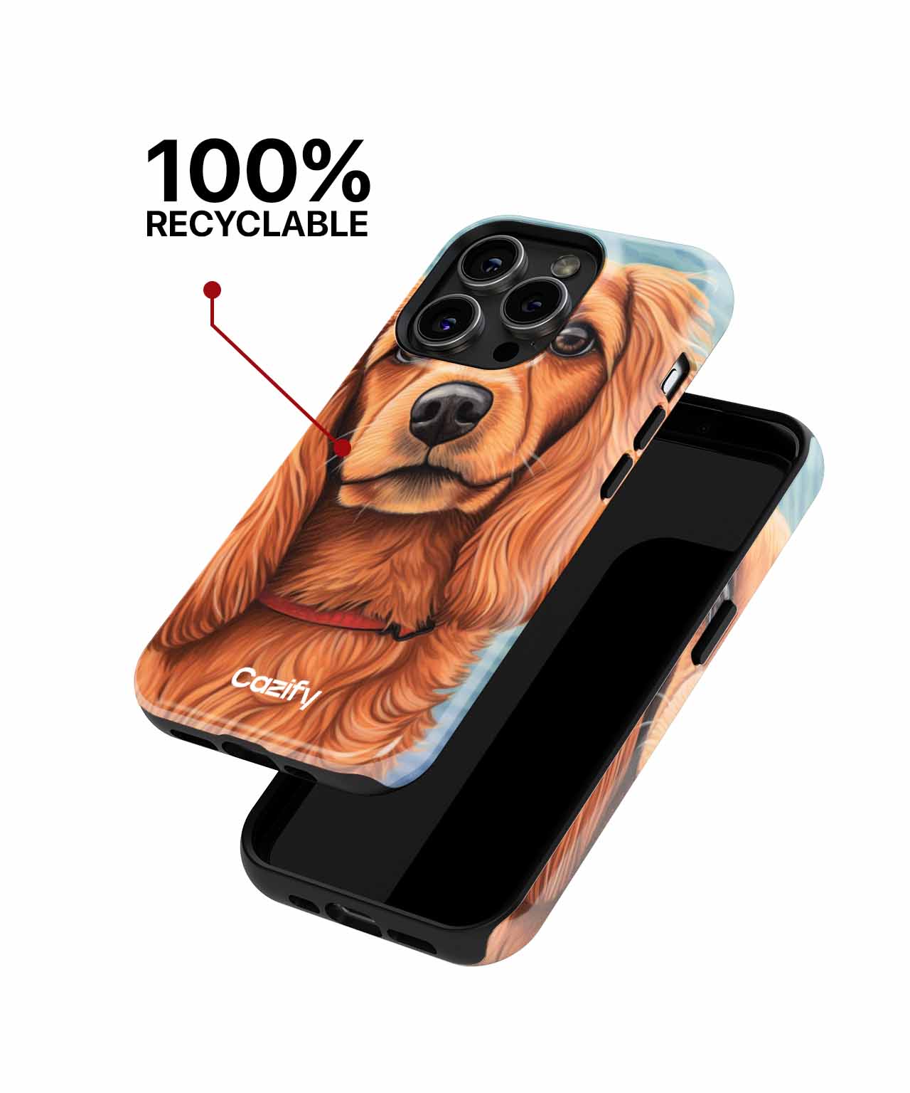 Sassy Golden Furball with Big Eyes iPhone case Case Cazify - Delivery Canada