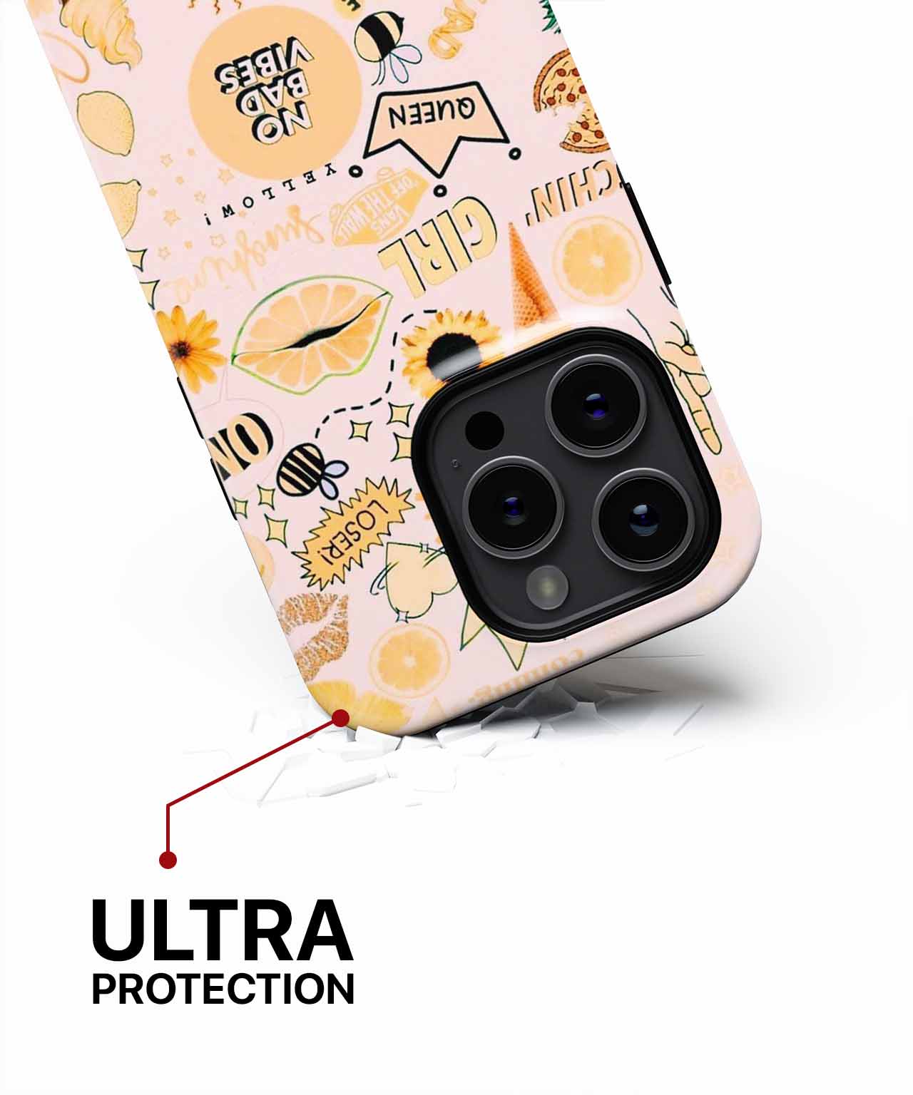 Sassy stickers for fun vibes iPhone case Case Cazify - Delivery Canada