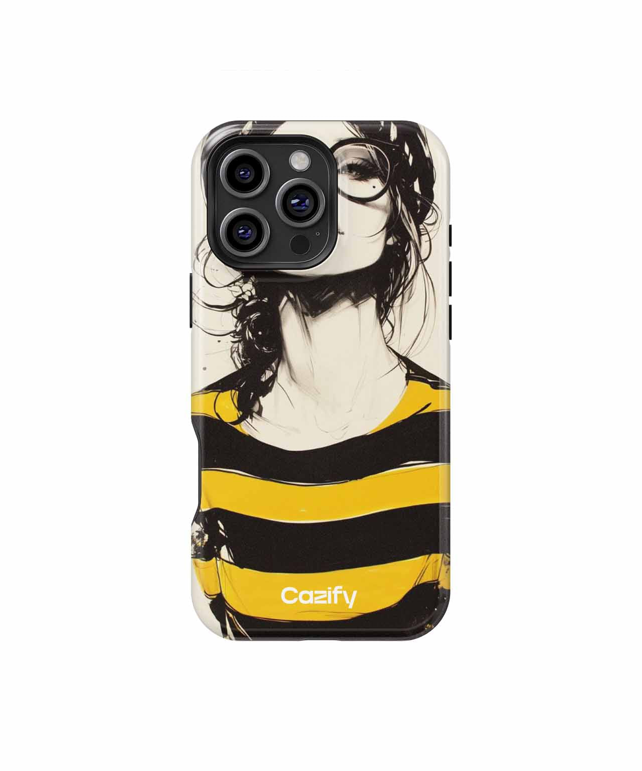 Sassy Stripes and Spectacles Style iPhone case Case Cazify - Delivery Canada