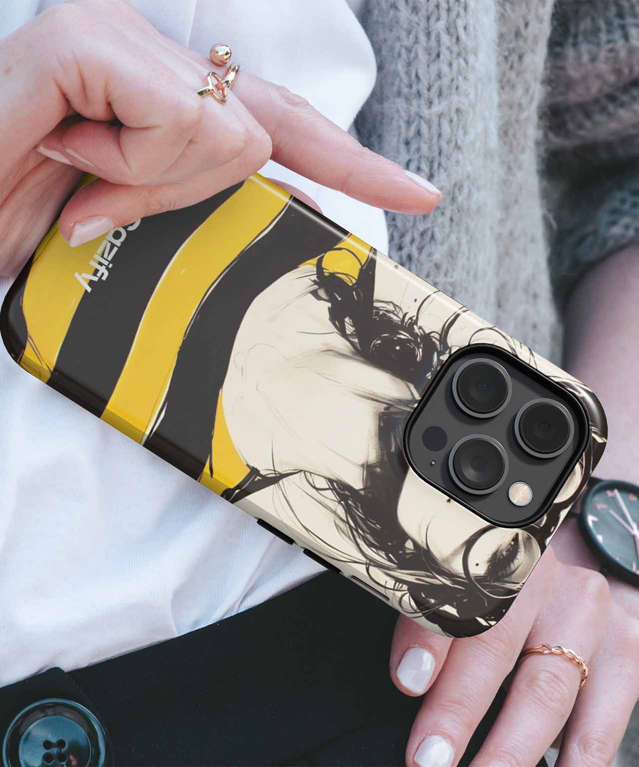 Sassy Stripes and Spectacles Style iPhone case Case Cazify - Delivery Canada