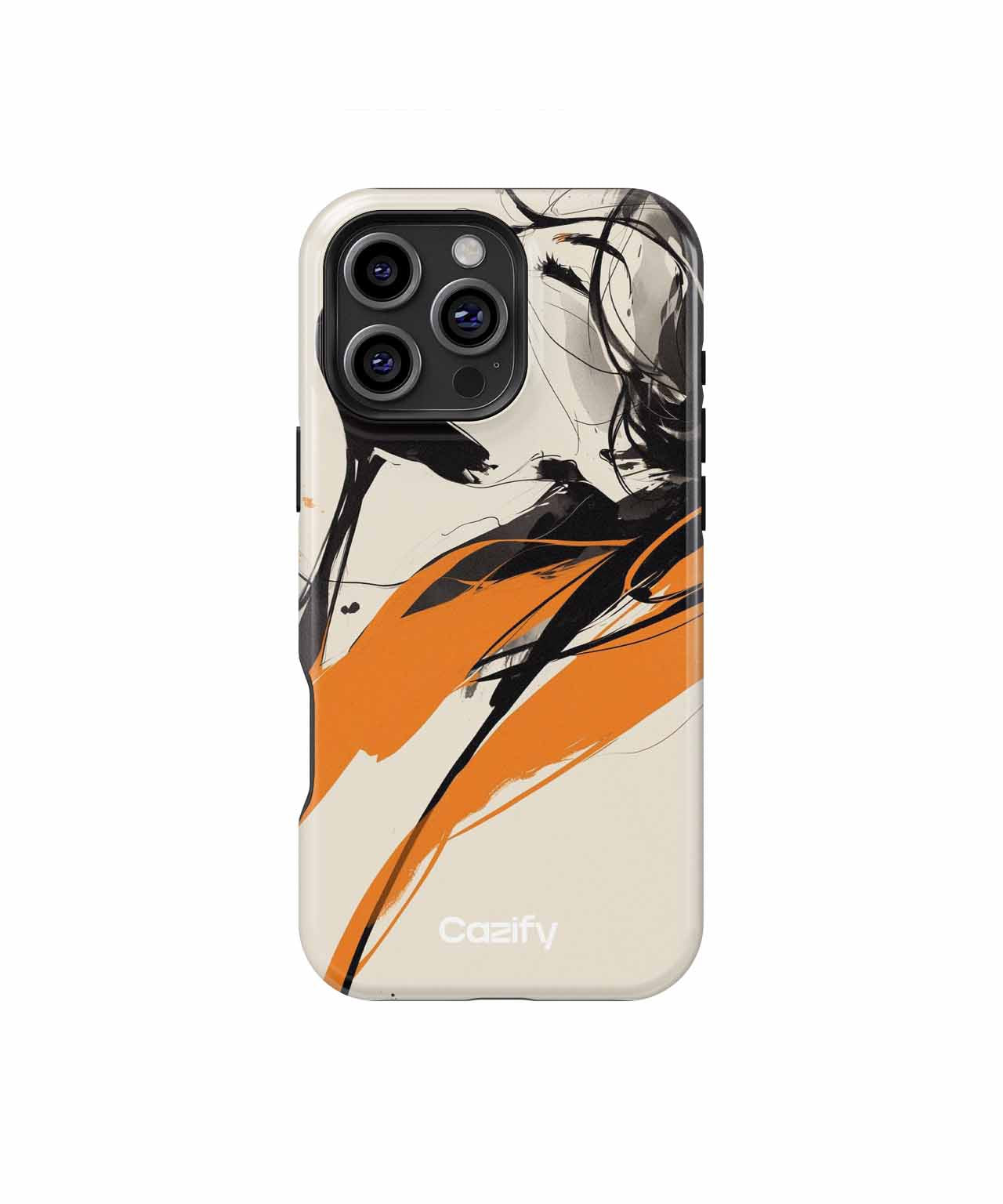Serene Artistic Woman in Motion iPhone case Case Cazify - Delivery Canada