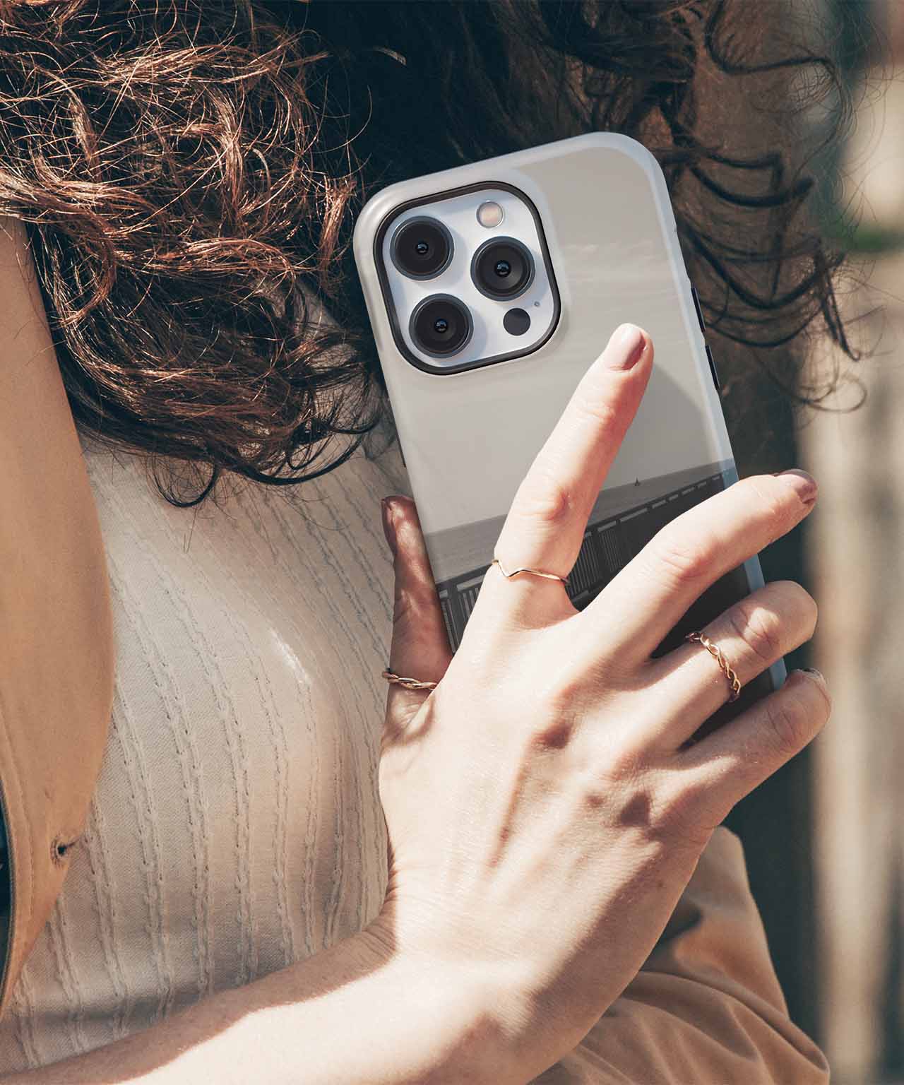 Serene Dockside Views with Ocean Breeze iPhone case Case Cazify - Delivery Canada
