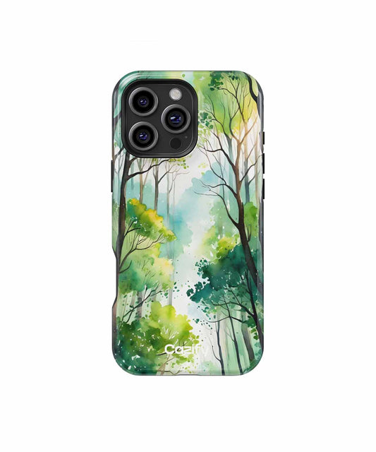 Serene Forest Pathway of Wonder iPhone case Case Cazify - Delivery Canada