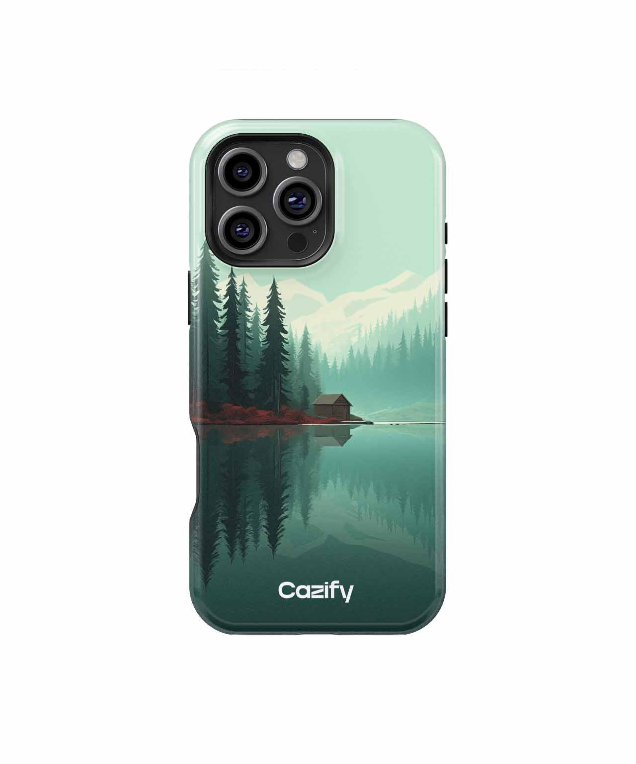 Serene Lake House Retreat iPhone case Case Cazify - Delivery Canada