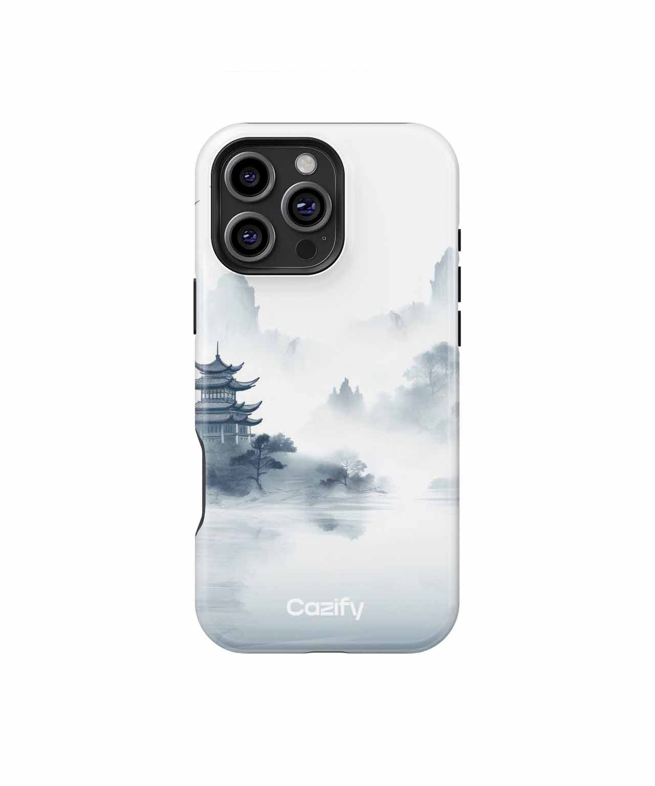 Serene Misty Mountain Retreat iPhone case Case Cazify - Delivery Canada