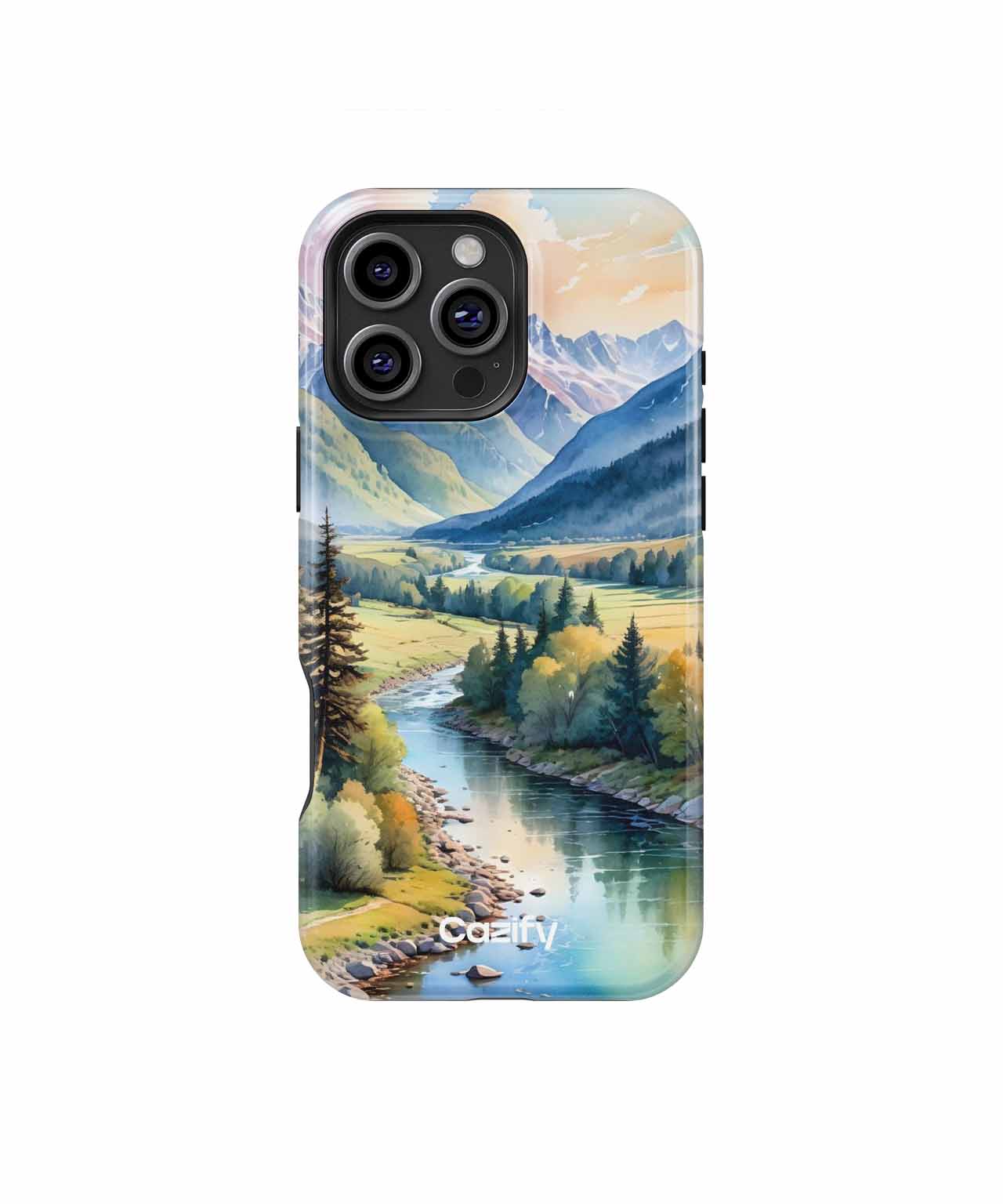 Serene mountain river adventure iPhone case Case Cazify - Delivery Canada