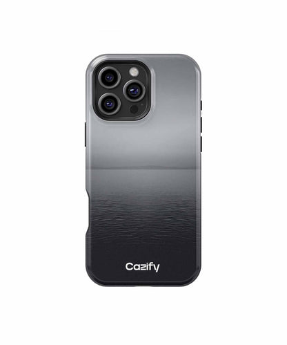 Serene Mysterious Waterscape With Gray Hues iPhone case Case Cazify - Delivery Canada