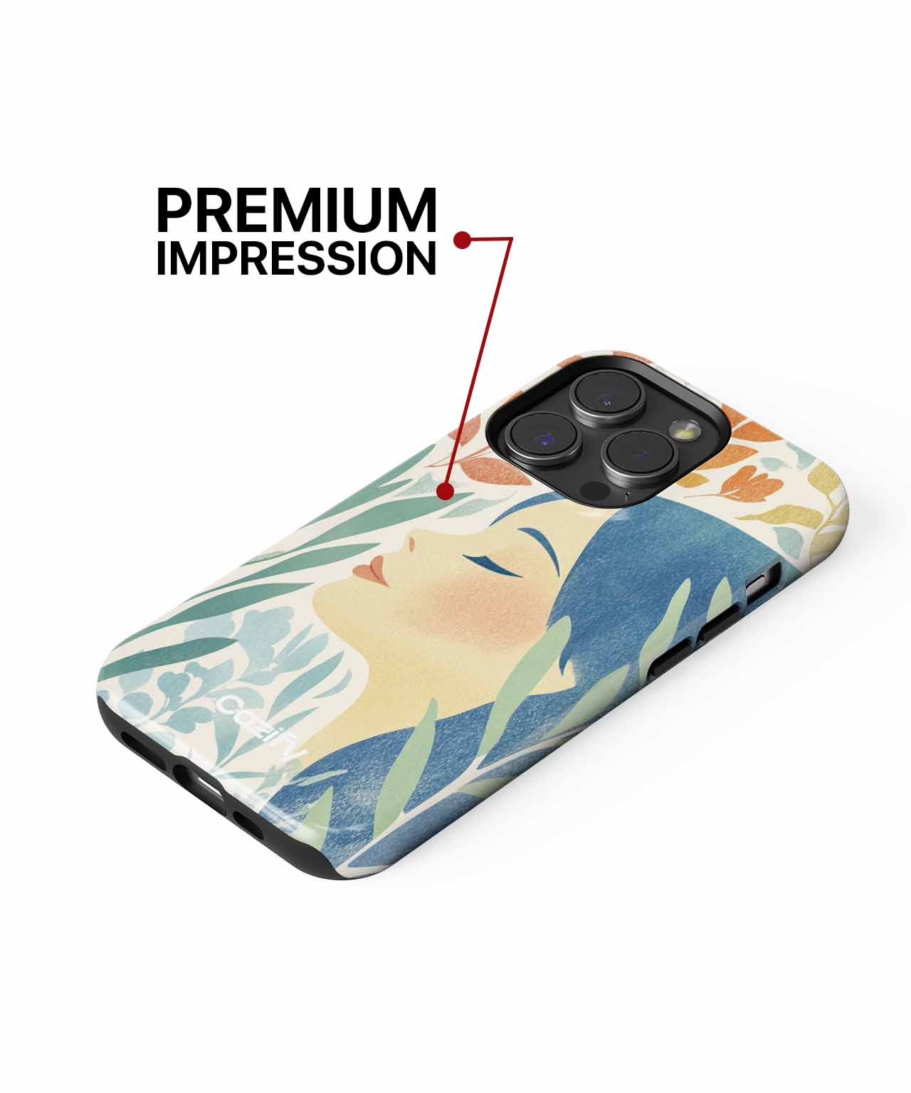 Serene Nature Embrace with Blissful Vibes iPhone case Case Cazify - Delivery Canada