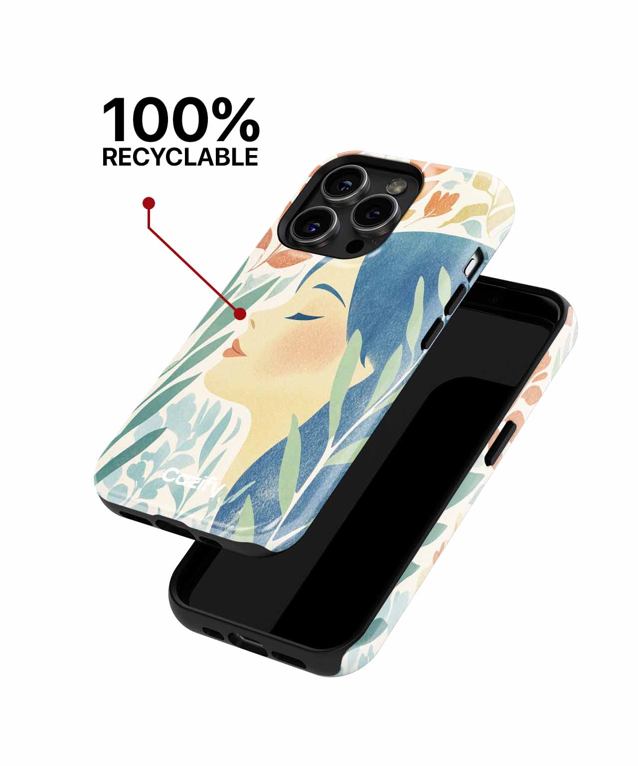 Serene Nature Embrace with Blissful Vibes iPhone case Case Cazify - Delivery Canada