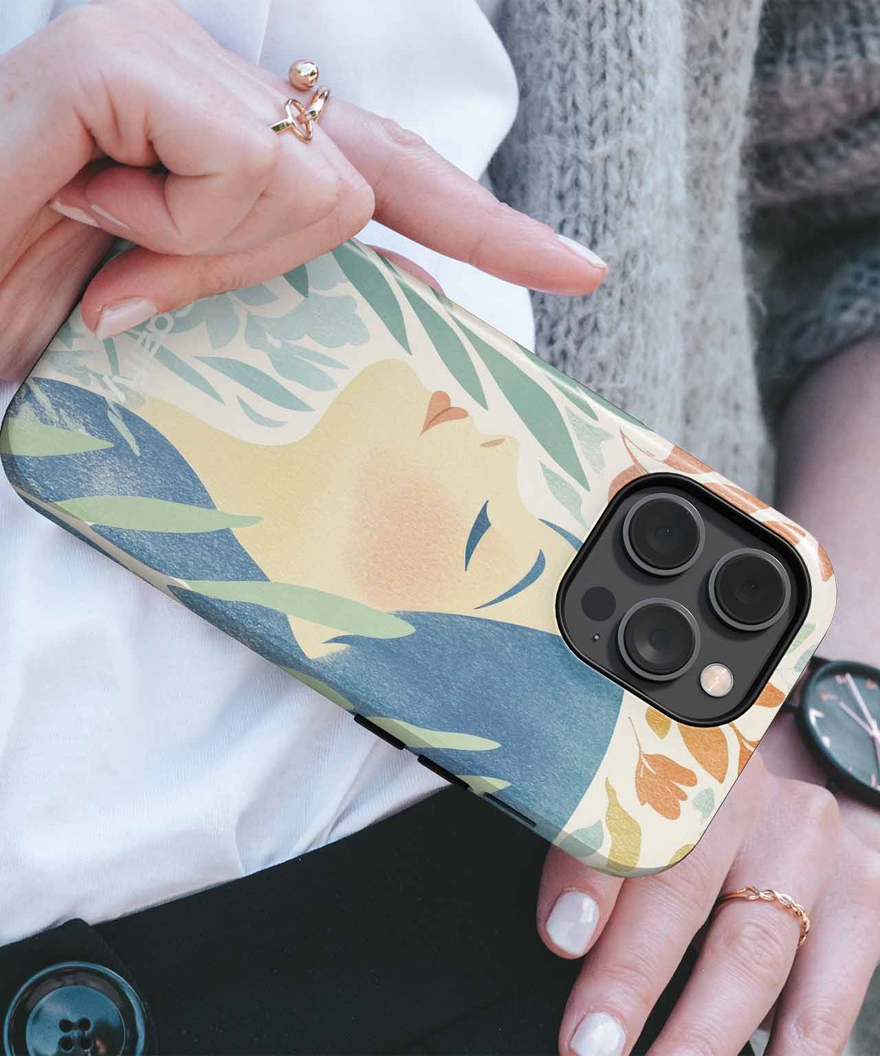 Serene Nature Embrace with Blissful Vibes iPhone case Case Cazify - Delivery Canada