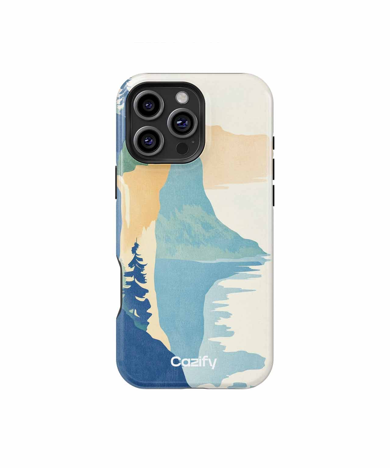 Serene nature escape with cliffside view iPhone case Case Cazify - Delivery Canada