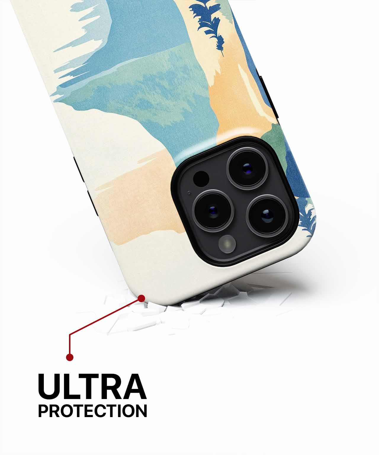 Serene nature escape with cliffside view iPhone case Case Cazify - Delivery Canada