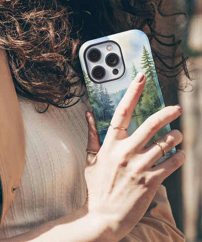 Serene Reflection of Nature's Beauty iPhone case Case Cazify - Delivery Canada