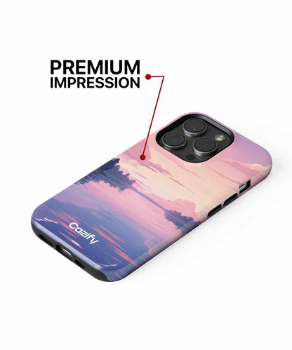 Serene Sunset Over Calm Waters iPhone case Case Cazify - Delivery Canada