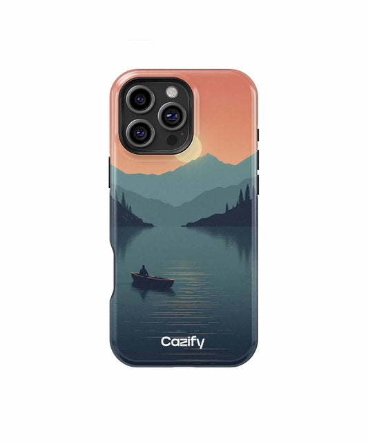 Serene Sunset Reflection on Calm Waters iPhone case Case Cazify - Delivery Canada