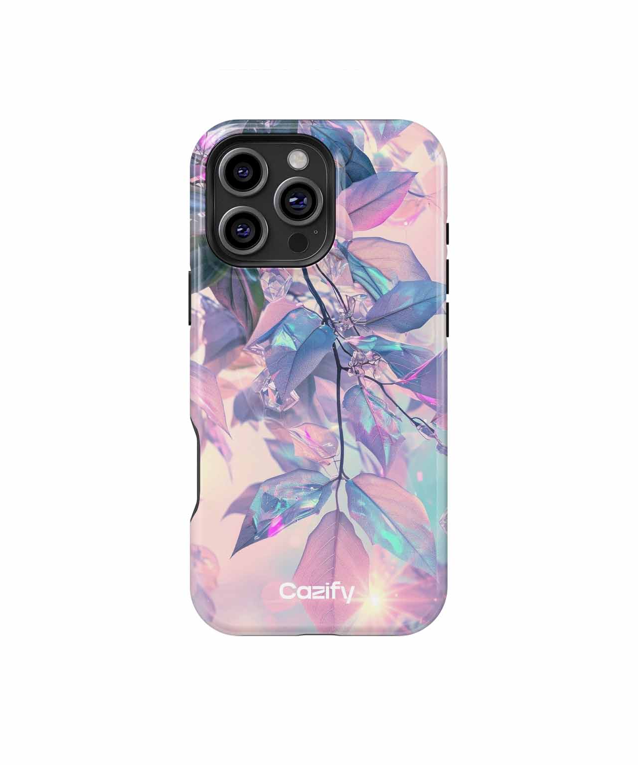 Shimmering Pastel Leafy Dreamscape iPhone case Case Cazify - Delivery Canada