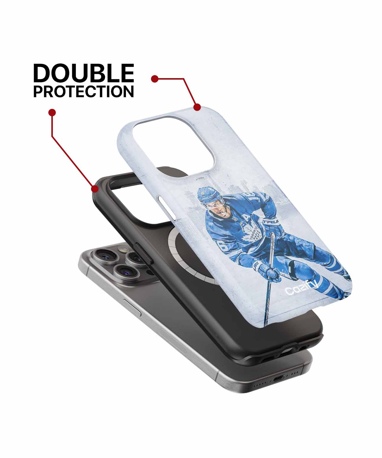 Skating with Style and Grace iPhone case Case Cazify - Delivery Canada