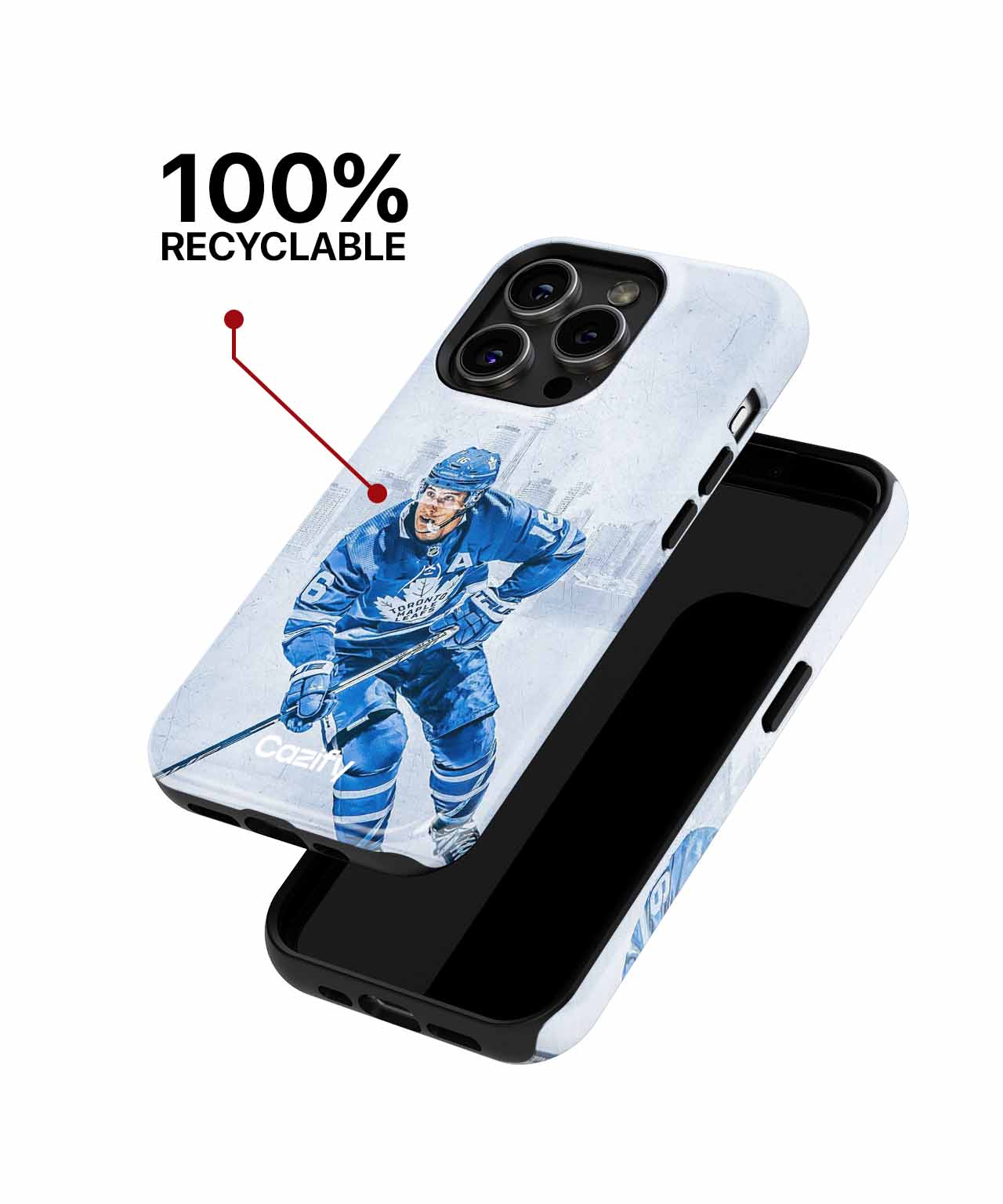 Skating with Style and Grace iPhone case Case Cazify - Delivery Canada