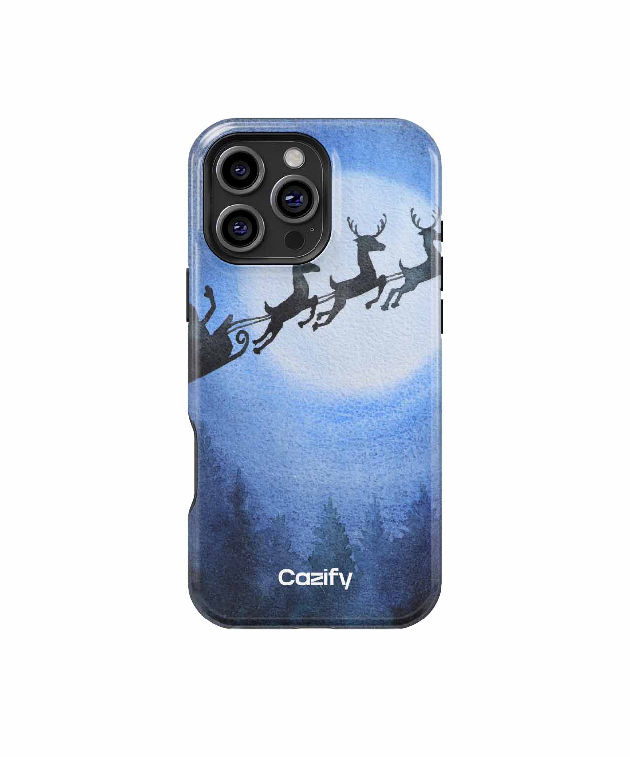 Sleighing Through the Starry Night iPhone case Case Cazify - Delivery Canada