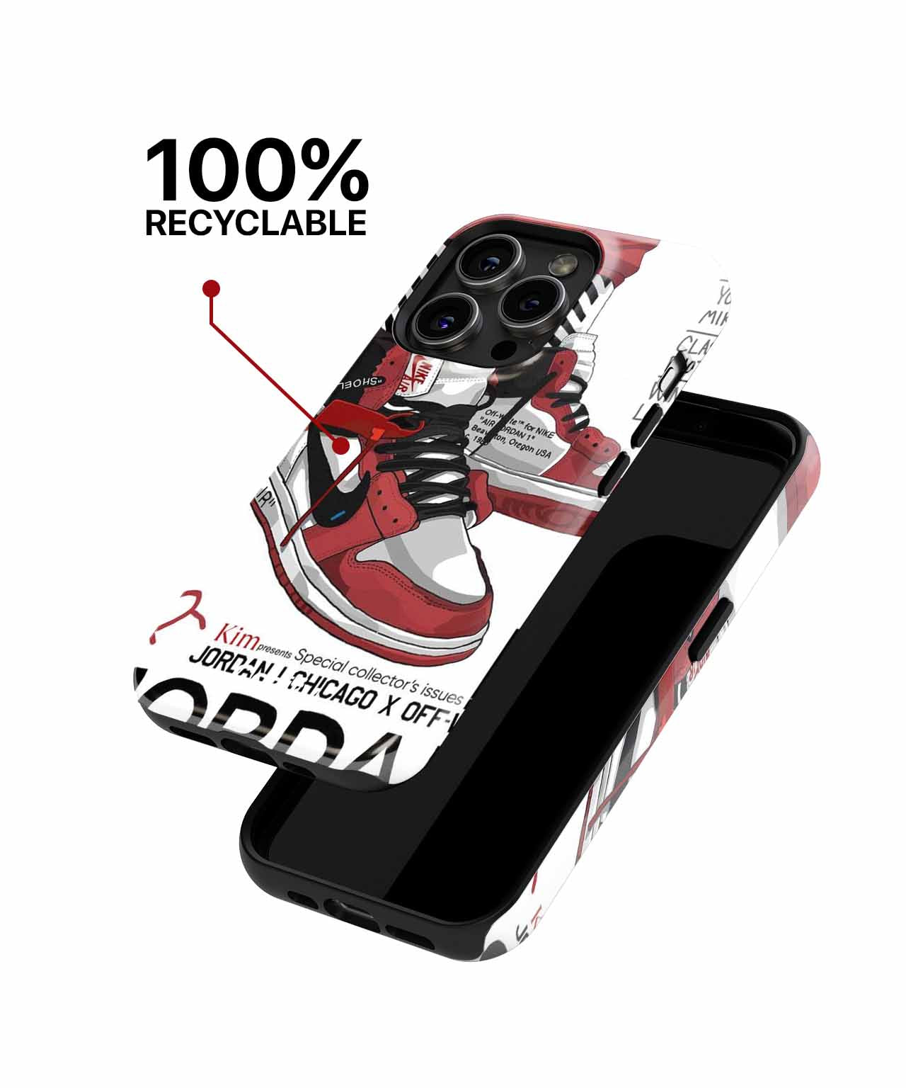 Slick Sneaker Heaven in Chicago iPhone case Case Cazify - Delivery Canada