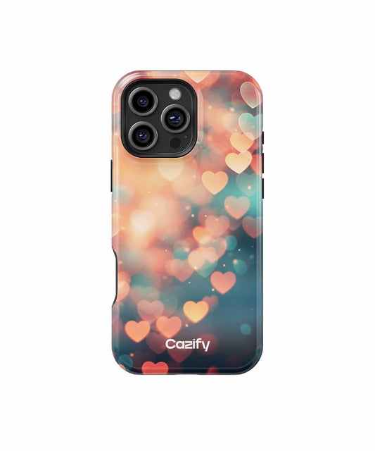 Sparkling Love Hearts in a Dreamy Dance iPhone case Case Cazify - Delivery Canada