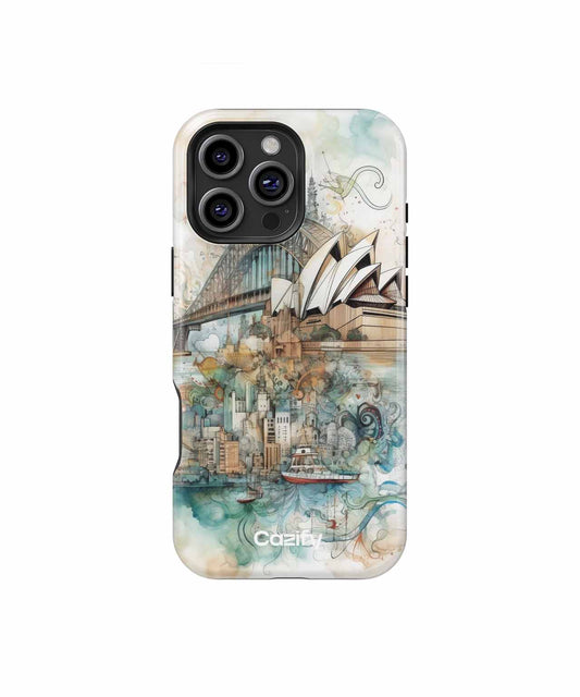 Spectacular Sydney Skyline Adventure iPhone case Case Cazify - Delivery Canada