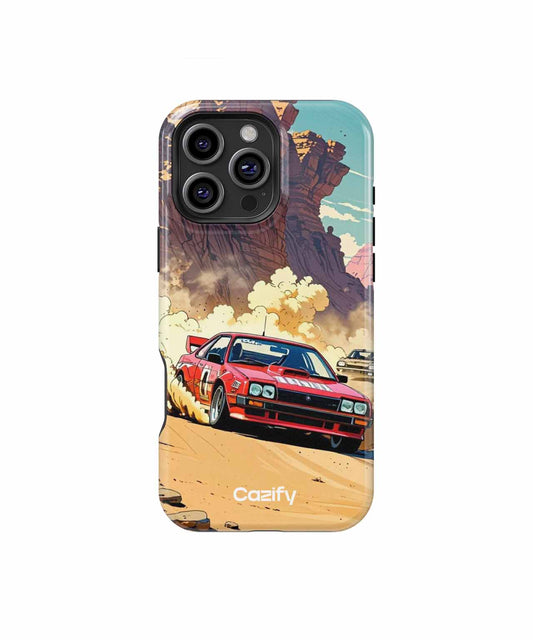 Speeding Through Desert Adventure iPhone case Case Cazify - Delivery Canada