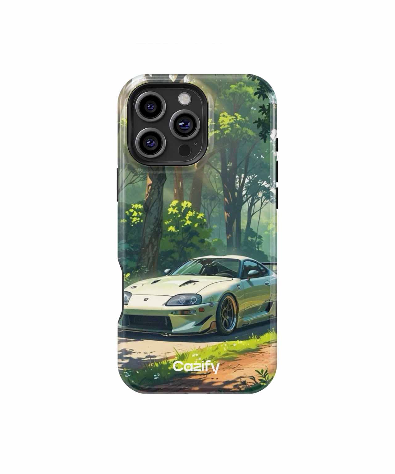 Speedy Adventure in a Forest iPhone case Case Cazify - Delivery Canada