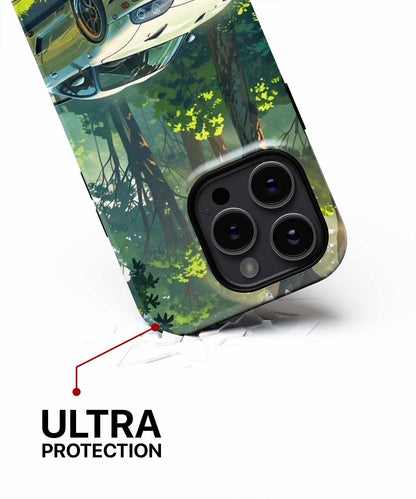 Speedy Adventure in a Forest iPhone case Case Cazify - Delivery Canada