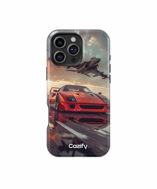 Speedy Adventures on the Runway iPhone case Case Cazify - Delivery Canada