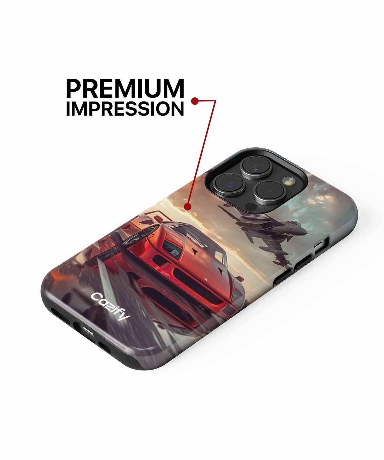 Speedy Adventures on the Runway iPhone case Case Cazify - Delivery Canada