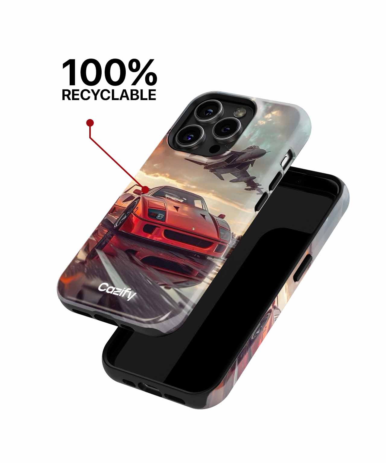 Speedy Adventures on the Runway iPhone case Case Cazify - Delivery Canada